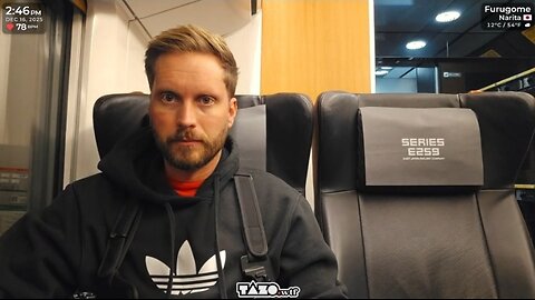 🛑 TAZO (KICK) ARRIVING IN TOKYO 12-15-25