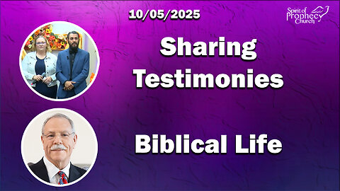 Spirit of Prophecy Sunday Service 10/05/2025