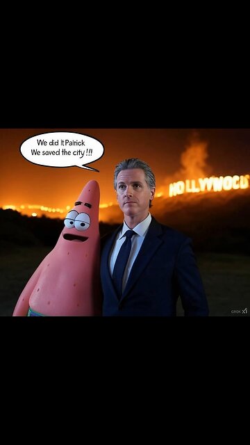 We Did It Patrick We Saved The City - Gavin Newsom Meme (2025) 🔥