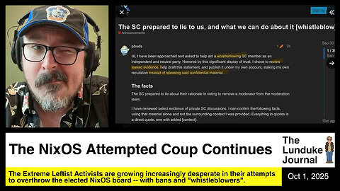 The NixOS Attempted Coup Continues
