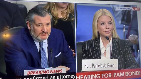 Pam Bondi confirmation hearing