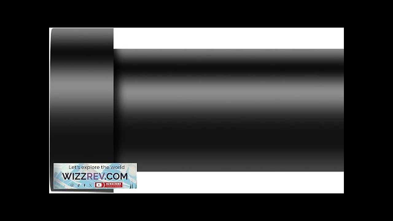 Curtain Rods for Windows 48 to 84 Inch(4-7 Feet)Black 1'' Diameter Drapery Review