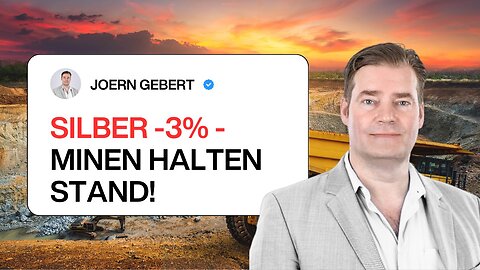 Silber -3% - Minen halten stand!
