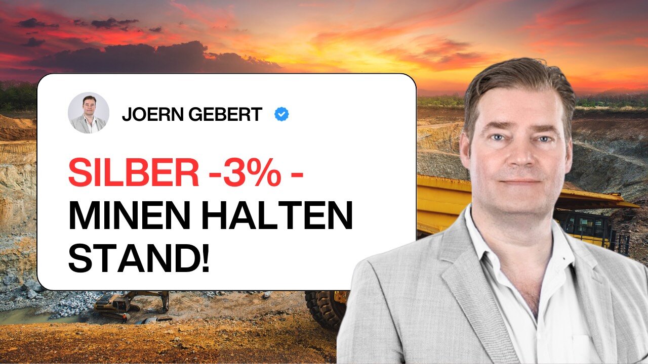 Silber -3% - Minen halten stand!