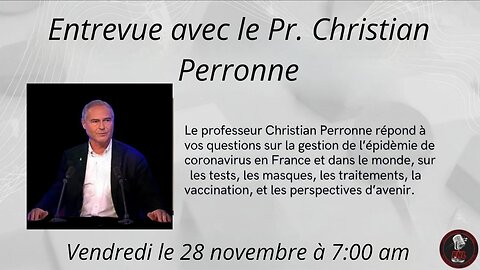 Christian Perronne 2025/11/28 - Topo MEHA, vaccins grippaux inefficaces, OMS, injections covid