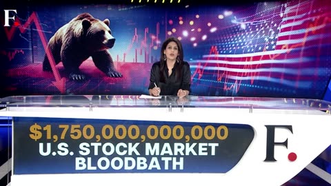 US Stocks Crash: $1.75 Trillion Lost Amid Recession Fears | Vantage with Palki Sharma | N18G