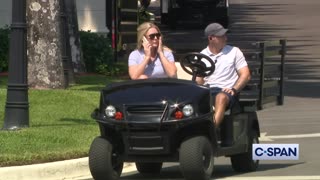 Karoline Leavitt at Trump International Golf Club West Palm Beach