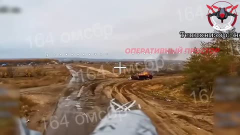 🔍🚚 Ukraine Russia War | Fiber-Optic Drone Destroys Ukrainian Truck | RCF