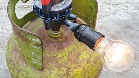 Electrical Energy From LPG Gas ⛽️ | #technology #shorts #scienceexperiment
