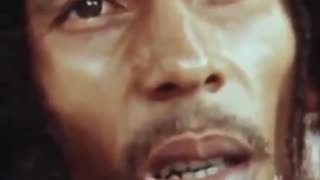 Bob Marley about his life being his richness.