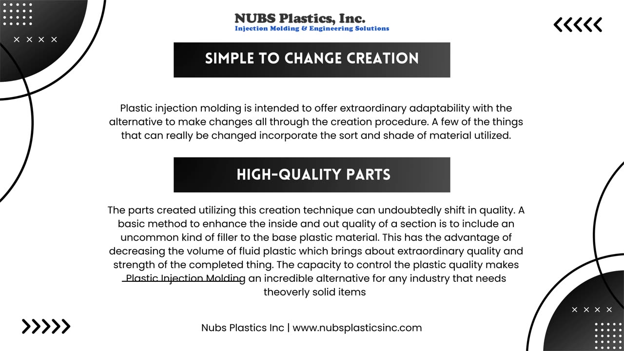 What are the benefits Of Using Plastic Injection Molding?