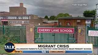 Parents’ FURY as illegal migrants smoke shisha and loiter outside a London primary school