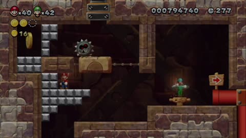 Nintendo WiiU Longplay 001 New Super Mario Bros U part 2 of 5