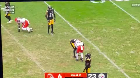 David Njoku has a thigh injury and is questionable to return