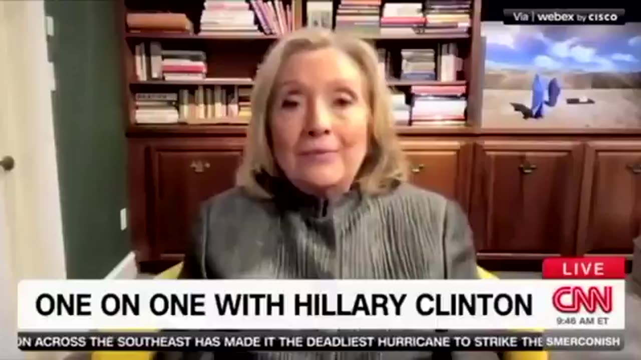 Hillary Clinton: "If social media doesn’t moderate content, then we lose total control."