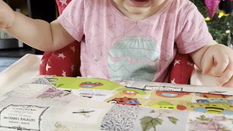 Kayla Opens Her 3rd Birthday Present 🎁 (Turning 1 Today!)