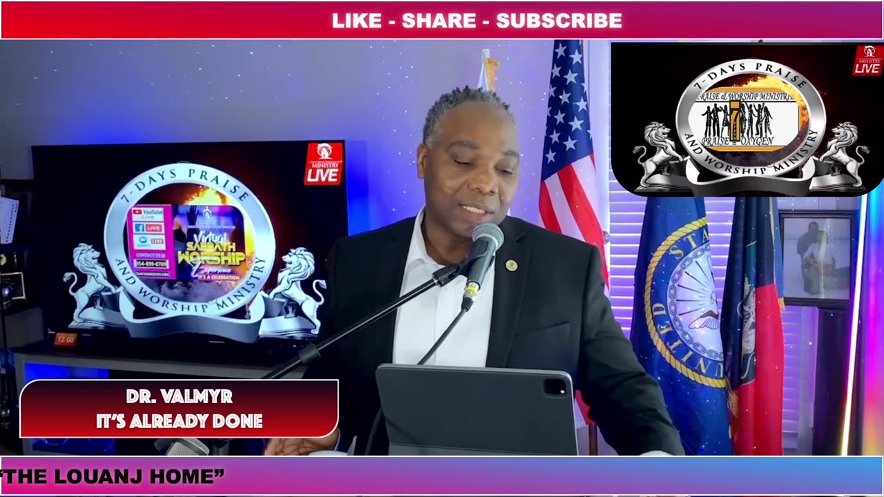 7DPNWM || WORSHIP SERVICE || SEVIS ADORATION || 10-4-25 || IT'S ALREADY DONE || CHAPS VALMYR