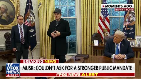 FULL PRESS CONFERENCE - President Trump and Elon Musk