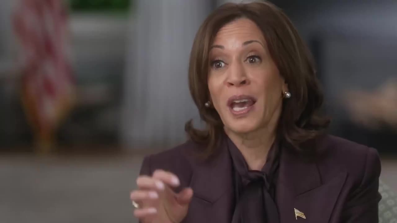 The WHOLE 60 Minutes interview with Kamala Harris has been released 👀