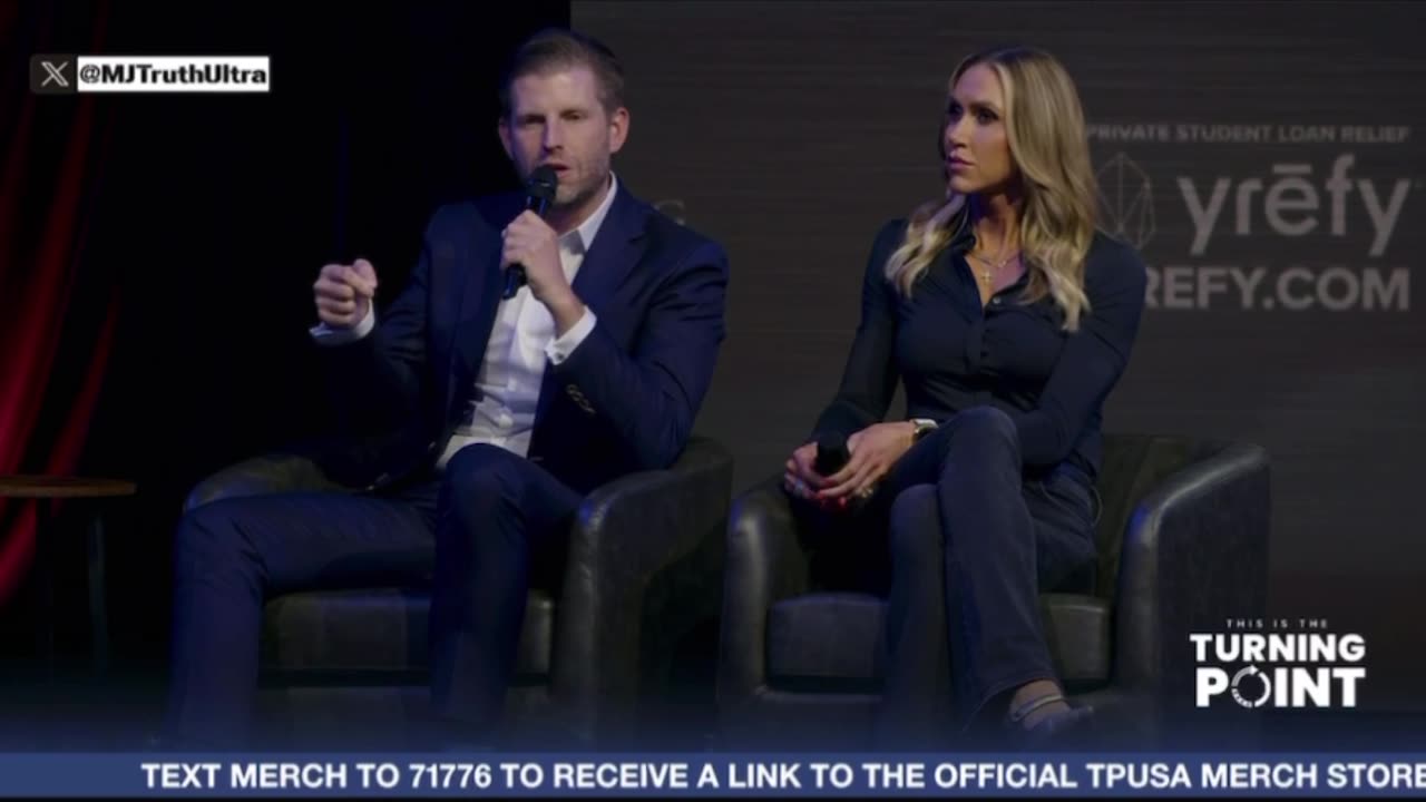 Eric and Lara Trump answer questions about President Trumps relationship with Israel
