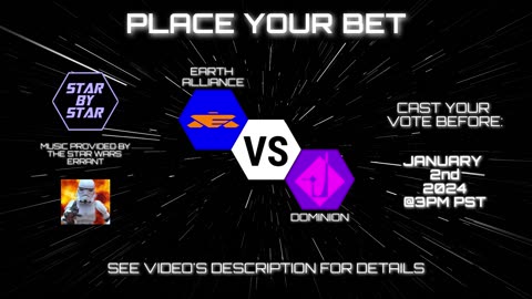 Place Your Bet #2: Earth Alliance vs Dominion