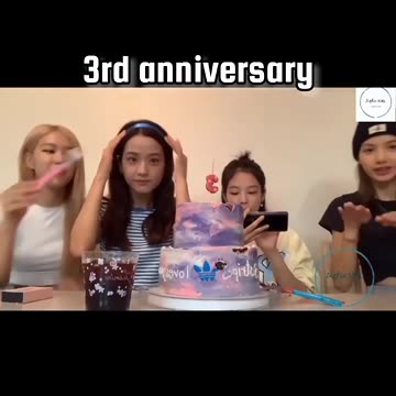 Blackpink each year anniversary celebration. #blackpink #blink182