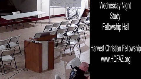 Wednesday Night Service - Hebrew 1