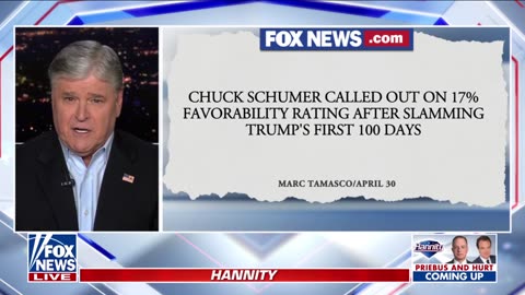 Hannity: ‘Schumer shutdown’ was a desperate attempt to cling to power
