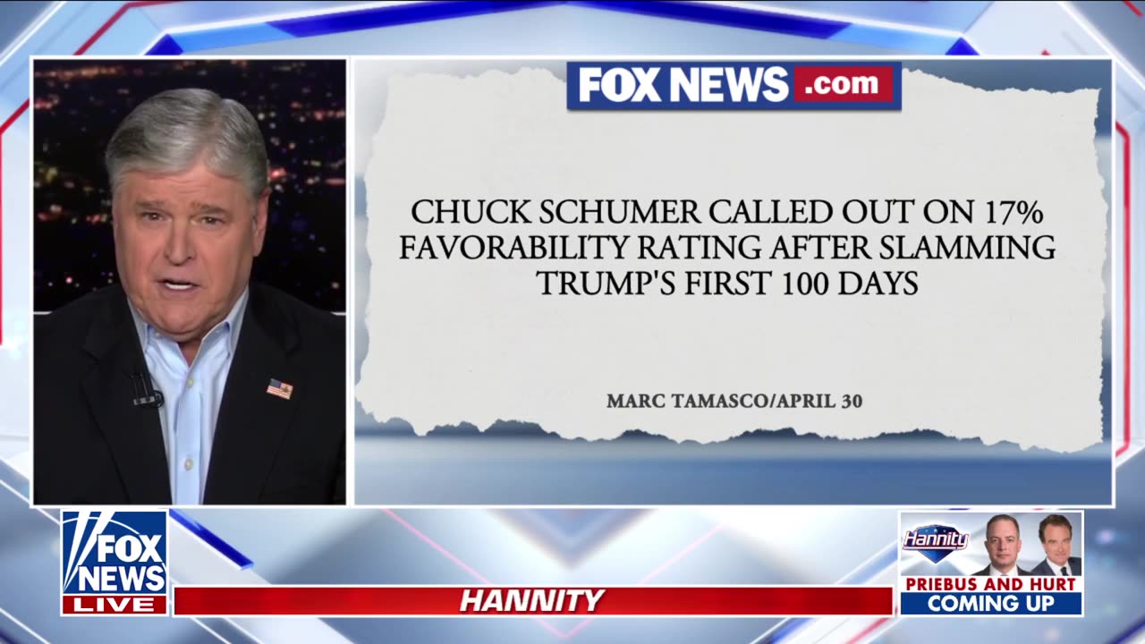 Hannity: ‘Schumer shutdown’ was a desperate attempt to cling to power
