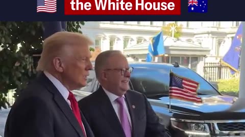 Trump welcomes Australian Prime Minister to the Whitehouse