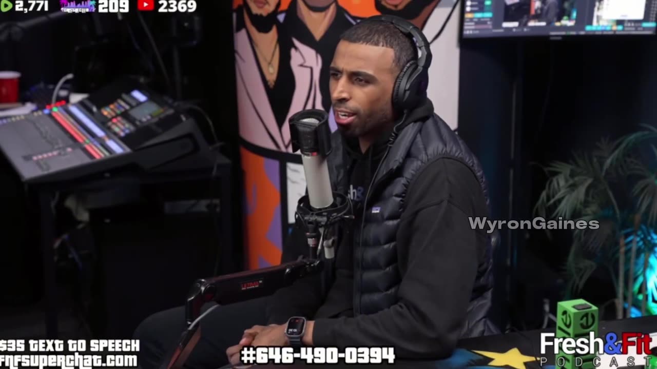 ♦️Hater called into the show chimping out threatening to kill Myron😂🍗