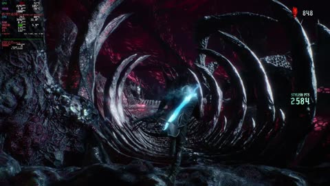 Devil may cry 5 on linux rx 6700 xt 1440p