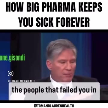 The Big Pharma Sick and Die spiral...