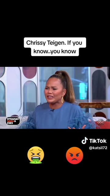 Chrissy Teigen… If you know..😈you know