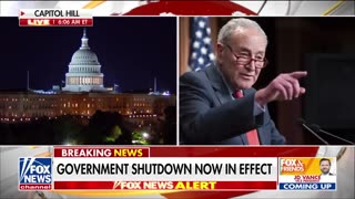 Speaker Johnson SPARS with Dems as America wakes up to government shutdown
