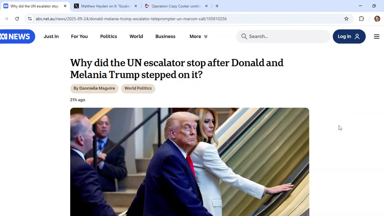 Escalatorgate is future proves past for me because I experienced same thing 3 times recently