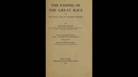 The Passing of the Great Race - 4 - The Alpine Races