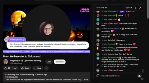 10-28 Mann we have alot to talk about