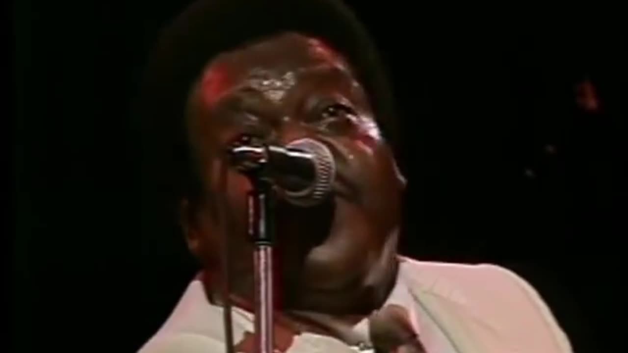 Fats Domino I Want To Walk You Home Portrait Format ~ Live Performance
