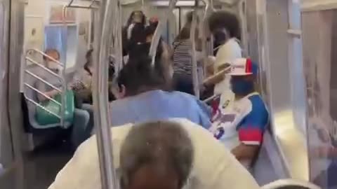 Subway Showdown: This "Competition" Gets Out of Control! #comedy #viral #unexpected #funny