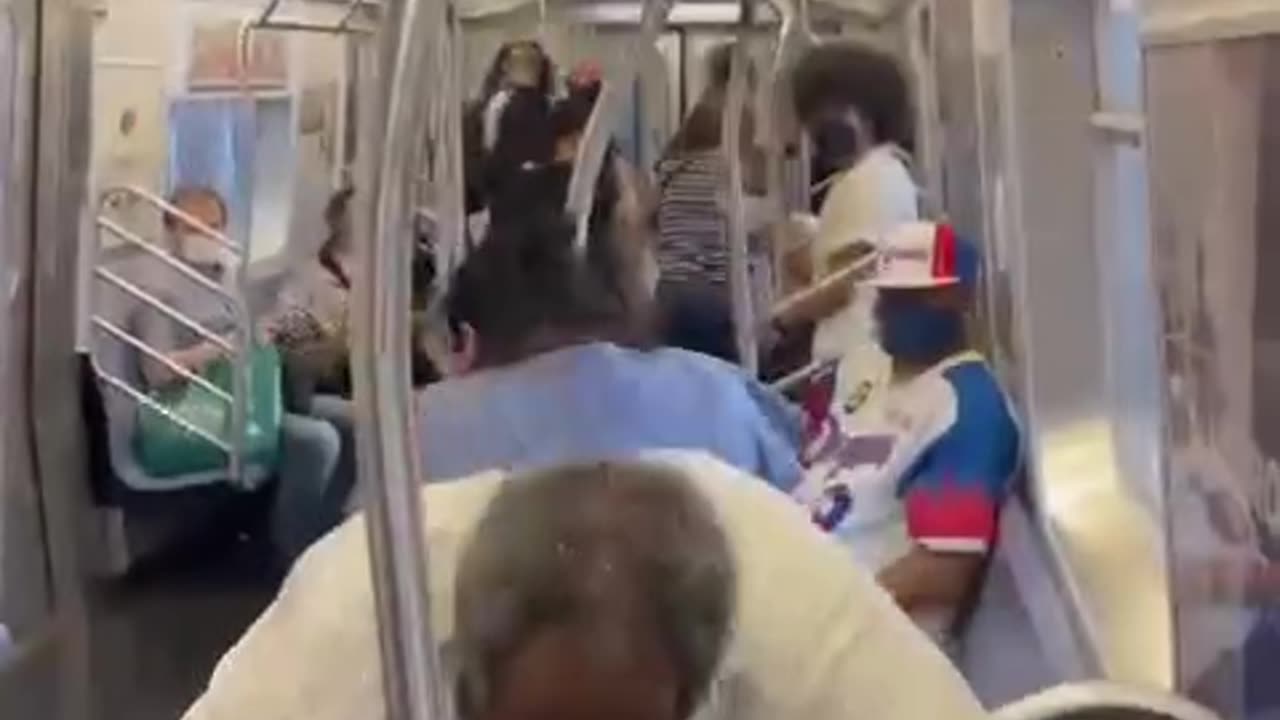 Subway Showdown: This "Competition" Gets Out of Control! #comedy #viral #unexpected #funny