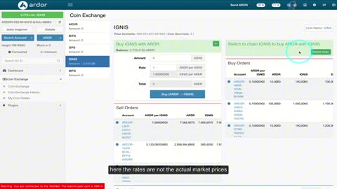 105 Discover Ardor's Built-in Decentralized Coin Exchange