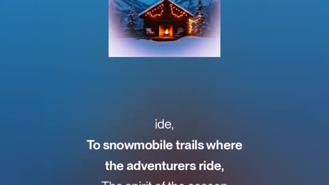 Christmas in Speculator (song) Speculator, New York, Adirondacks