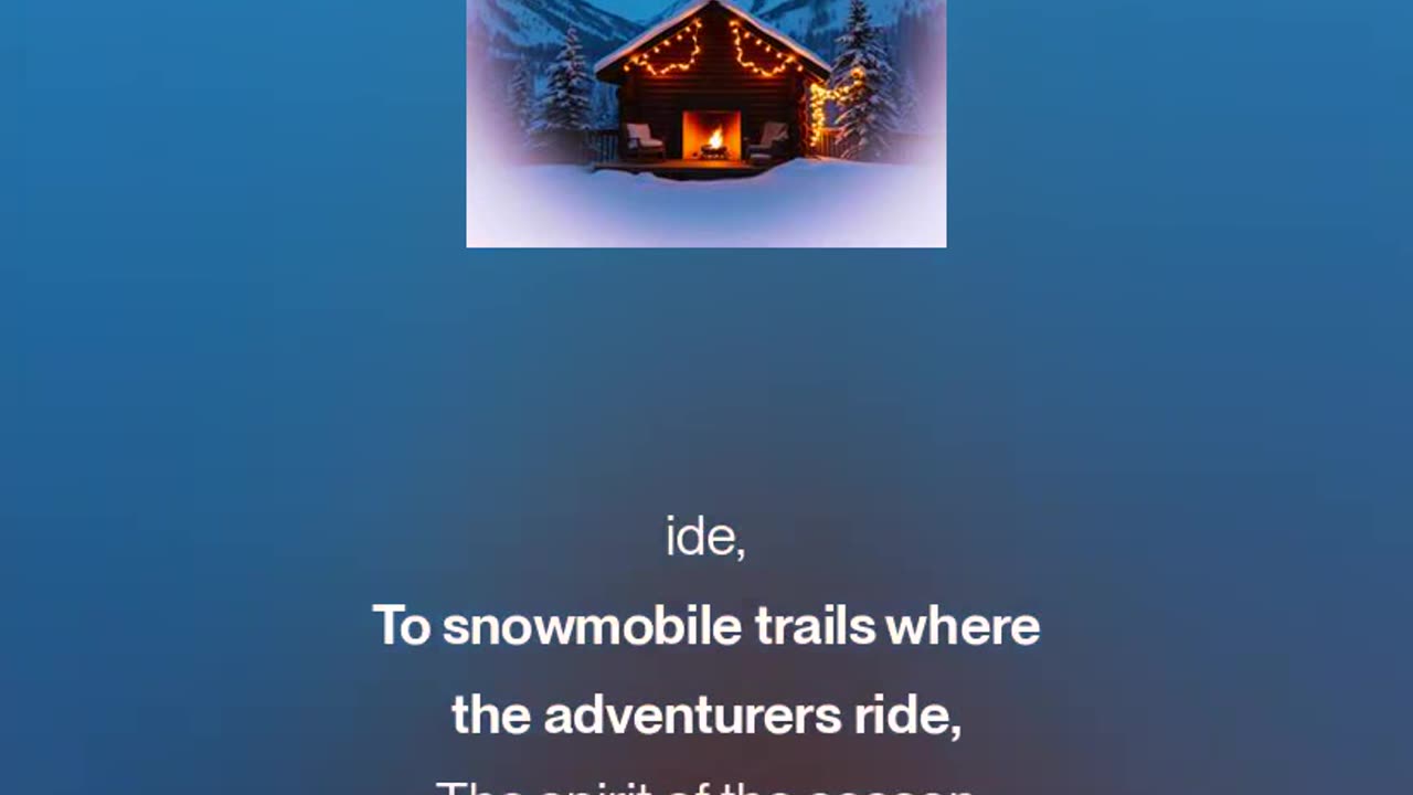 Christmas in Speculator (song) Speculator, New York, Adirondacks