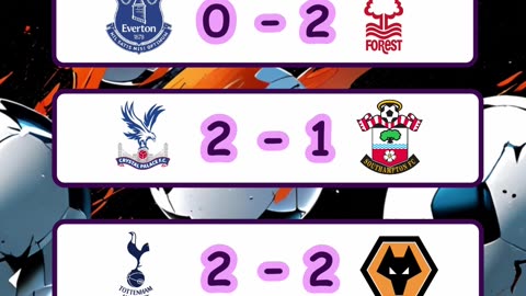 Resultado de los partidos de la premier league del día 29 de diciembre