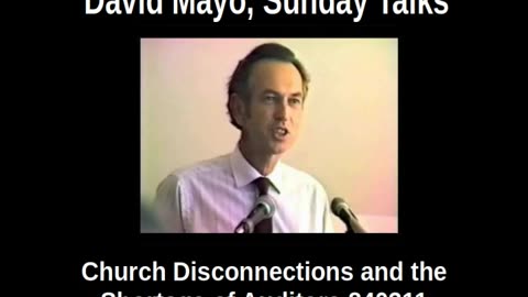 David Mayo, Church Disconnections and the Shortage of Auditors