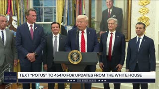 President Trump Makes an Announcement, Oct. 10, 2025