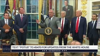 President Trump Makes an Announcement, Oct. 10, 2025