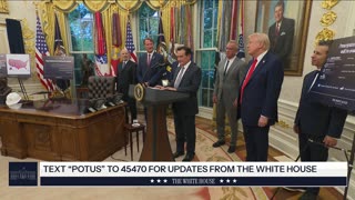President Trump Makes an Announcement, Oct. 10, 2025