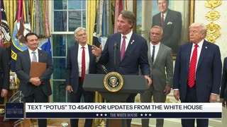 President Trump Makes an Announcement, Oct. 10, 2025